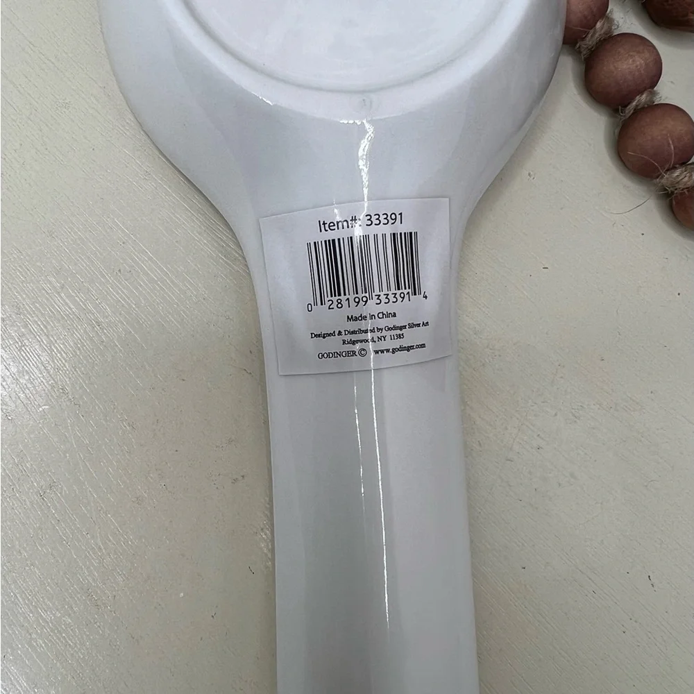 Brand New Godinger Merry Christmas Spoon Rest